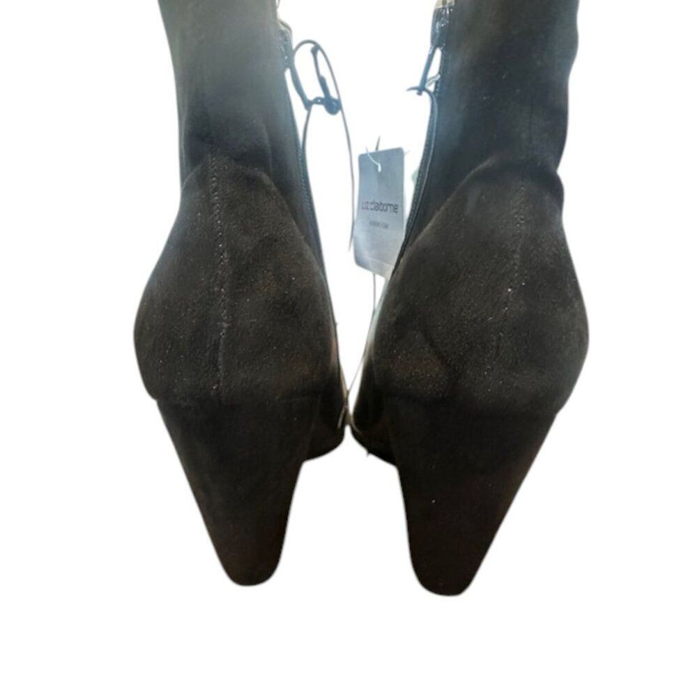 Liz Claiborne Women's Utopia Black‎ Block Heel Booties Size 10M - Picture 12 of 14